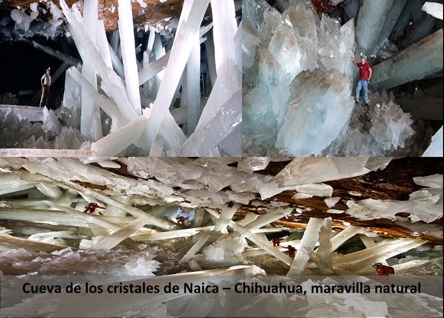 Cueva de los cristales de Naica Chihuahua maravilla natural Los 10 Destinos Ecoturísticos más Visitados de México